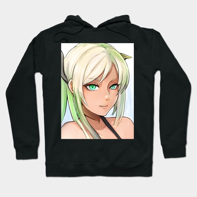 anime manga japanese Hoodie by animegirlnft